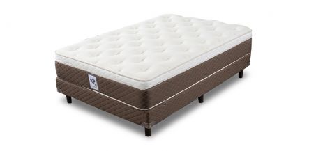 Colchón y Box Spring Air Matrimonial Divo