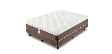 Colchón y Box Spring Air Queen Size Divo
