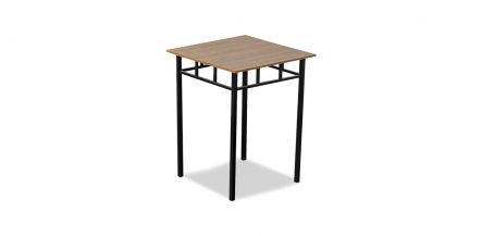 Mesa Alta Cuadrada Noruega Café