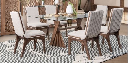 Comedor Poplar Becker Café 7 Piezas