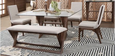 Comedor Poplar Becker Café 6 Piezas