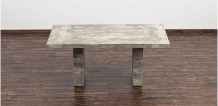 Mesa Comedor Rectangular 180 X 100 Cm Luxor Beton Gris