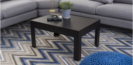 Mesa Central Rectangular Daniela Chocolate 