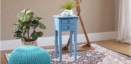 Mesa Ocasional Popurri Azul