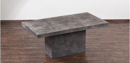 Mesa Comedor 180 x 100 cm Rectangular Stone  Gris