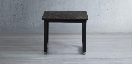 Mesa Lateral Crono Cuarzo Vanilla Noir