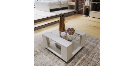 Mesa De Centro
 Rectangular Daven Madera Beige