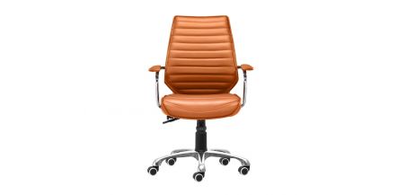 Silla De Oficina Enterprise Metal Naranja