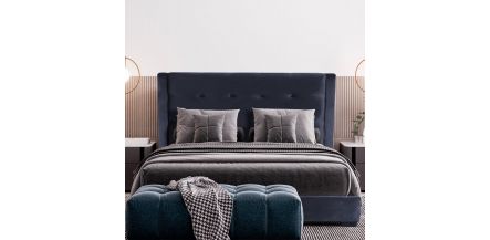 Cama King Size Khali Gris