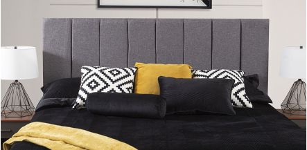 Cabecera King Size American Gris