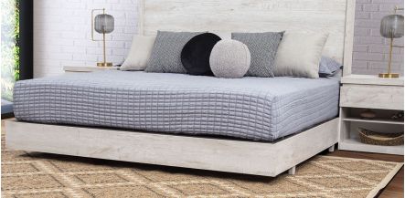 Base De Cama King Size Haití Blanco