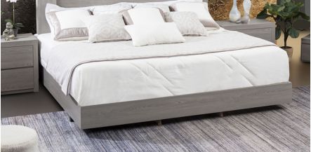 Base De Cama King Size Marbella Gris