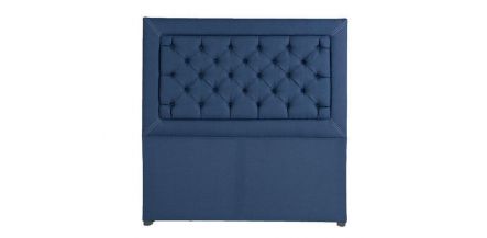 Cabecera Queen Size Mary  Azul