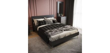 Cama Fuego Madera Negro