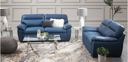 Sala Piel Match Angels Azul  (Boal)
