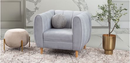 Sillón Castell Plata
