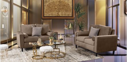 Sala Landmark Beige 2 Piezas