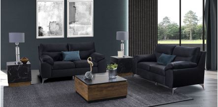 Sala Edimburgo Black 2 pzas