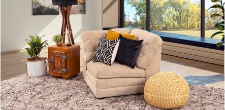 Sillón Esquinero Morrison Beige