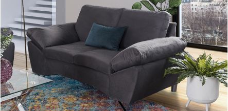 Sofá 2 Plazas Redwood III Gris Oxford