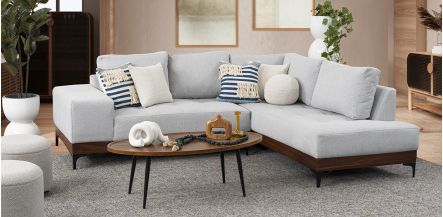 Sala Modular Derecha Fiorella Gris