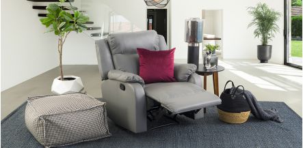 Sillón Reclinable Delta Gris 