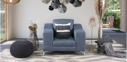 Sillón Marruecos Azul Navy 