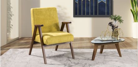 Sillón Ocasional Norton Amarillo