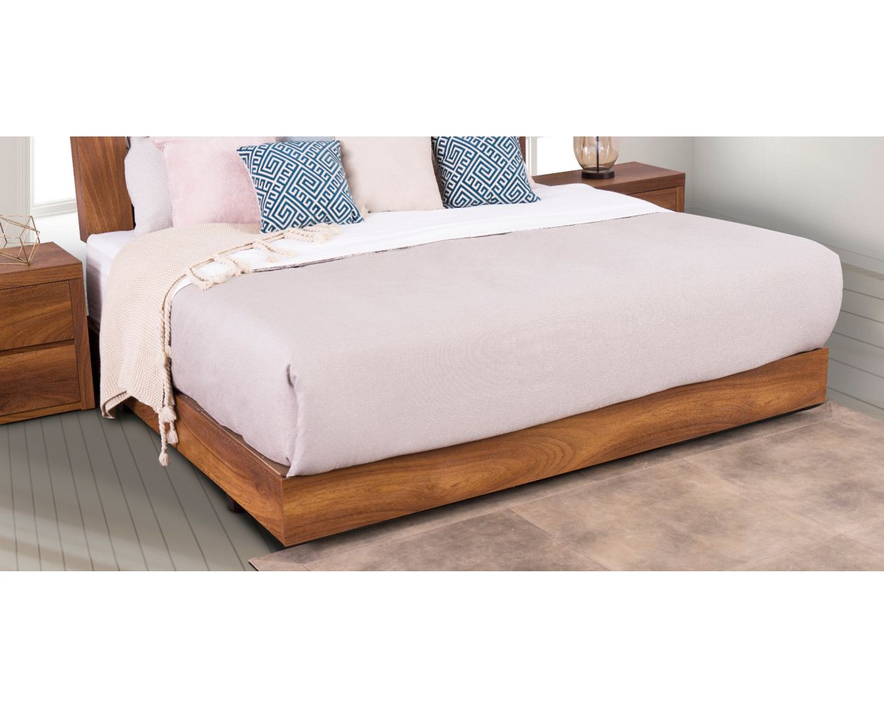 arrendamiento exhaustivo Fanático Base De Cama King Size Marbella Parota La tienda online mas grande de  muebles