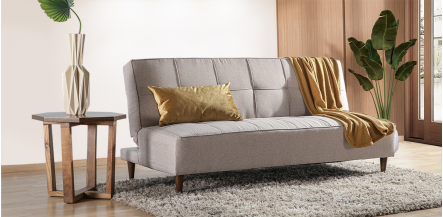 Sofá Cama Reclinable Frisia Café