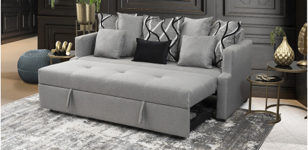 Sofá Cama Valencia Gris