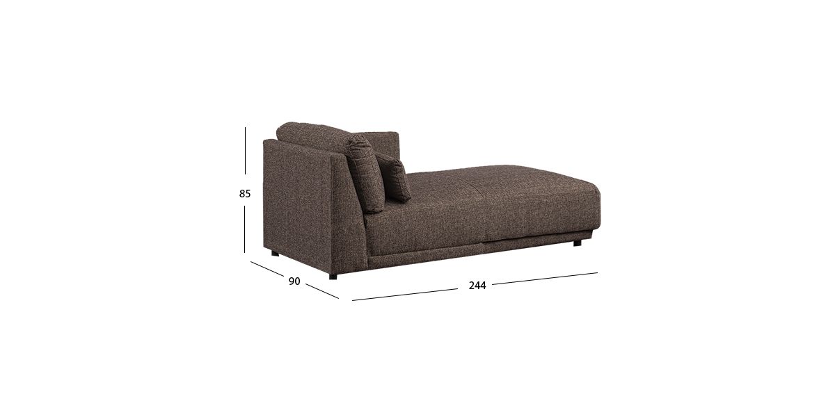 Chaise Long Brazo Derecho Aloha (Boal)