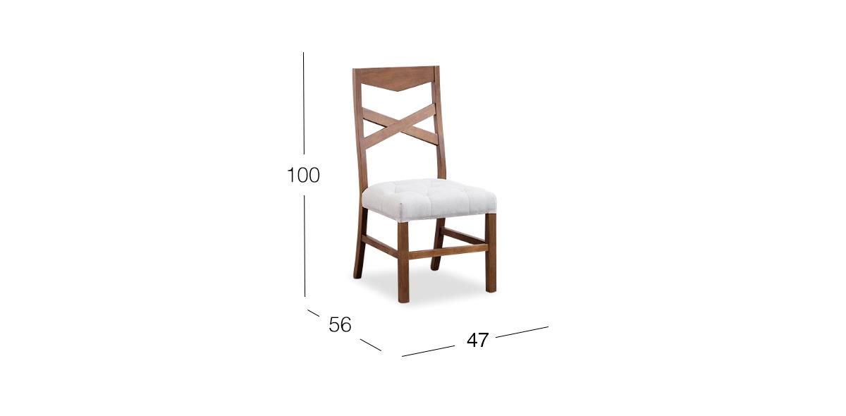 Silla Capitonada Mika Café