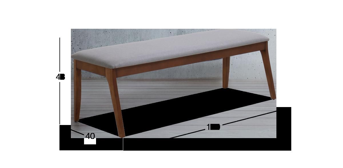 Banca Avery Nogal Element Gray
