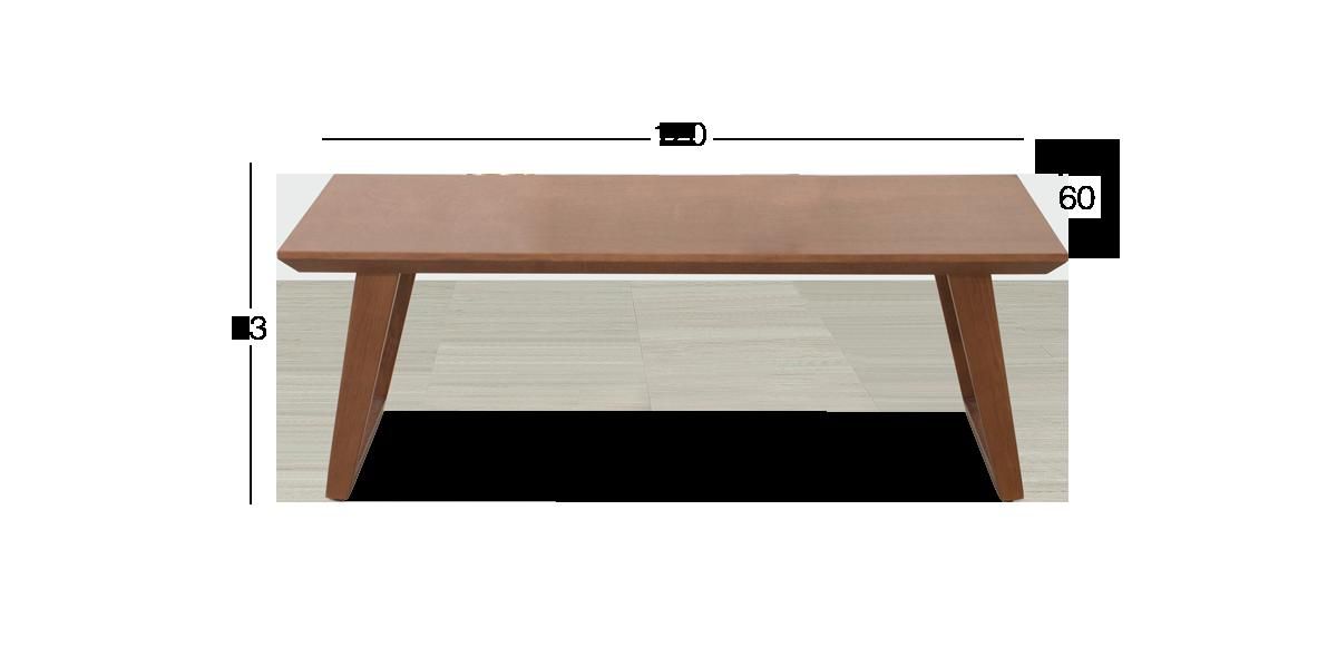 Mesa Central Altare Nogal