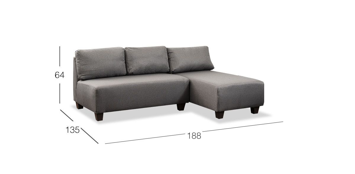 Sala Modular Louis Gris