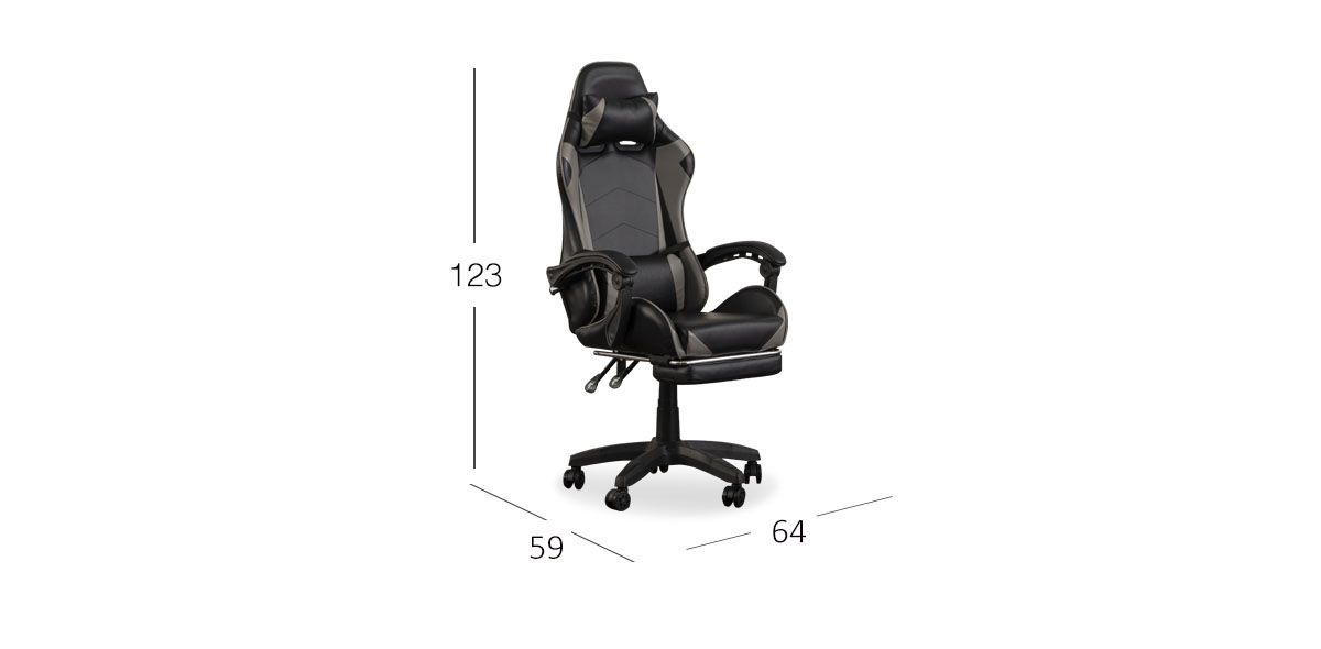 Silla Gamer Sparx Gris