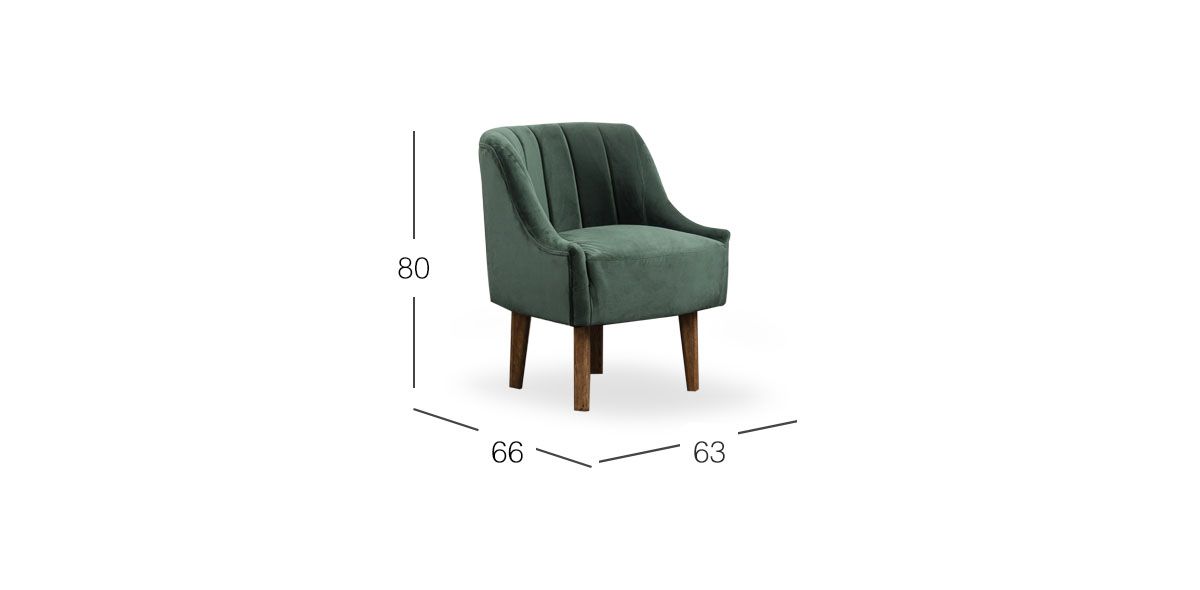 Sillón Ocasional Dante Verde